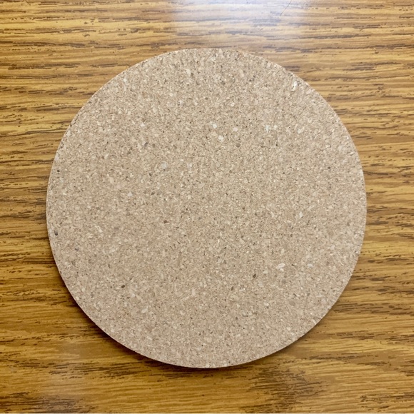 Break Time Laser Engraved Cork Coaster - Picture 3 of 6